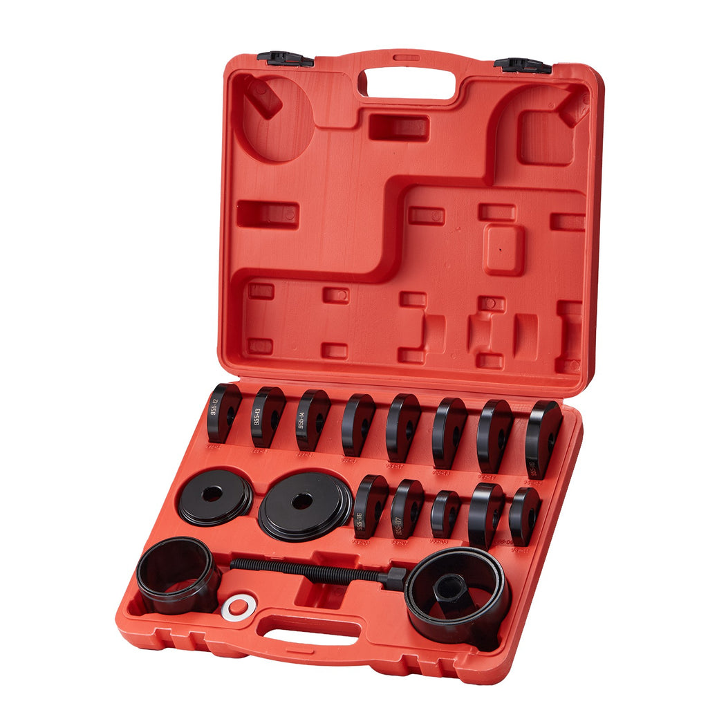 Uimoso Front Wheel Bearing Tool Kit for Removal & Installation, 23-Piece Set