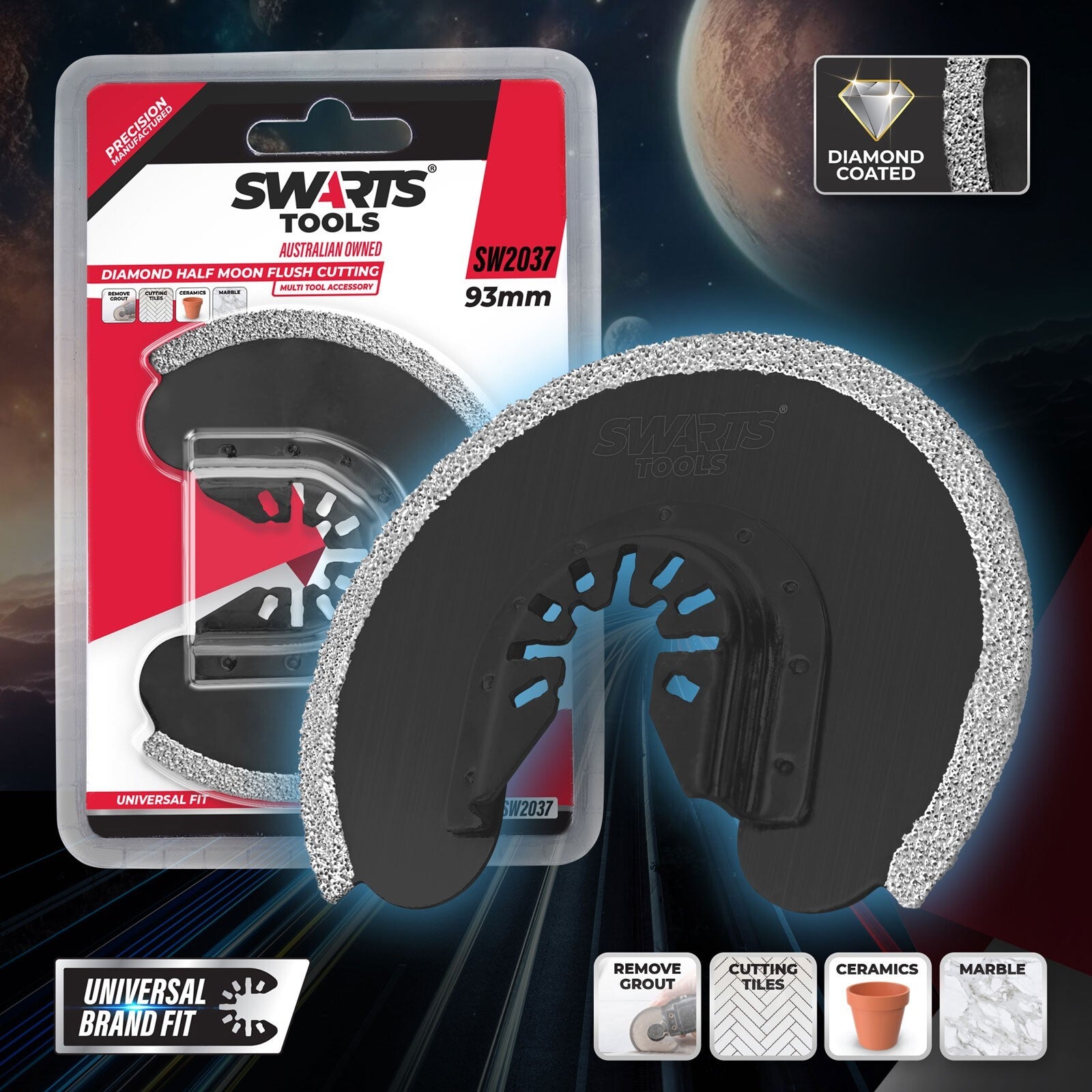 Multi-Tool Diamond Blade – Tile, Marble Cutter & Grout Removal