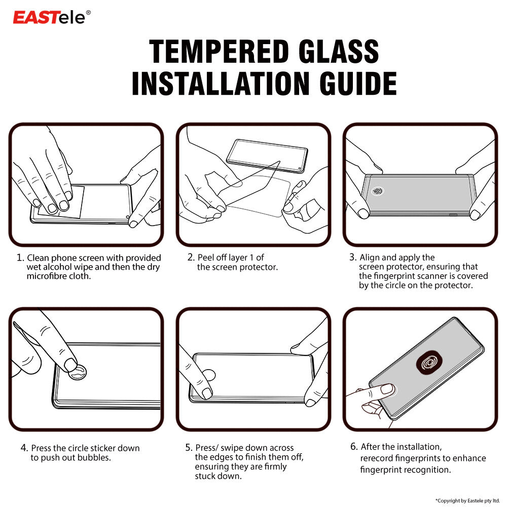 2x Tempered Glass Screen Protector for All Samsung Galaxy