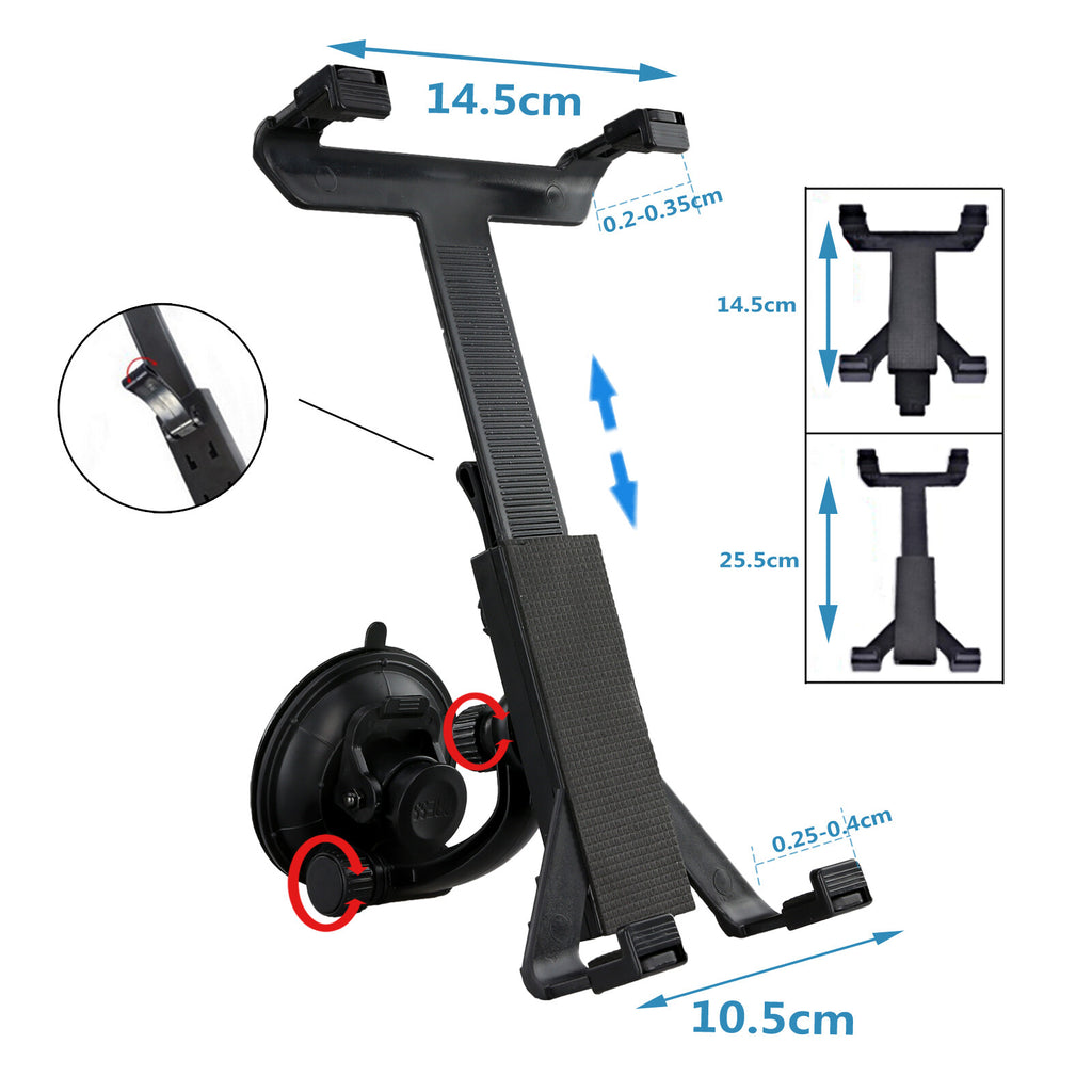 Car Windscreen Suction Mount for iPad Samsung Tablet
