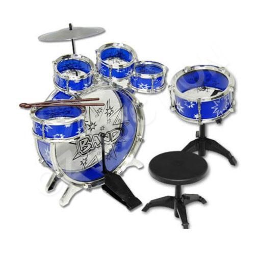 Kids Junior Drum Kit Music Set Mini Big Band Jazz Play Toy