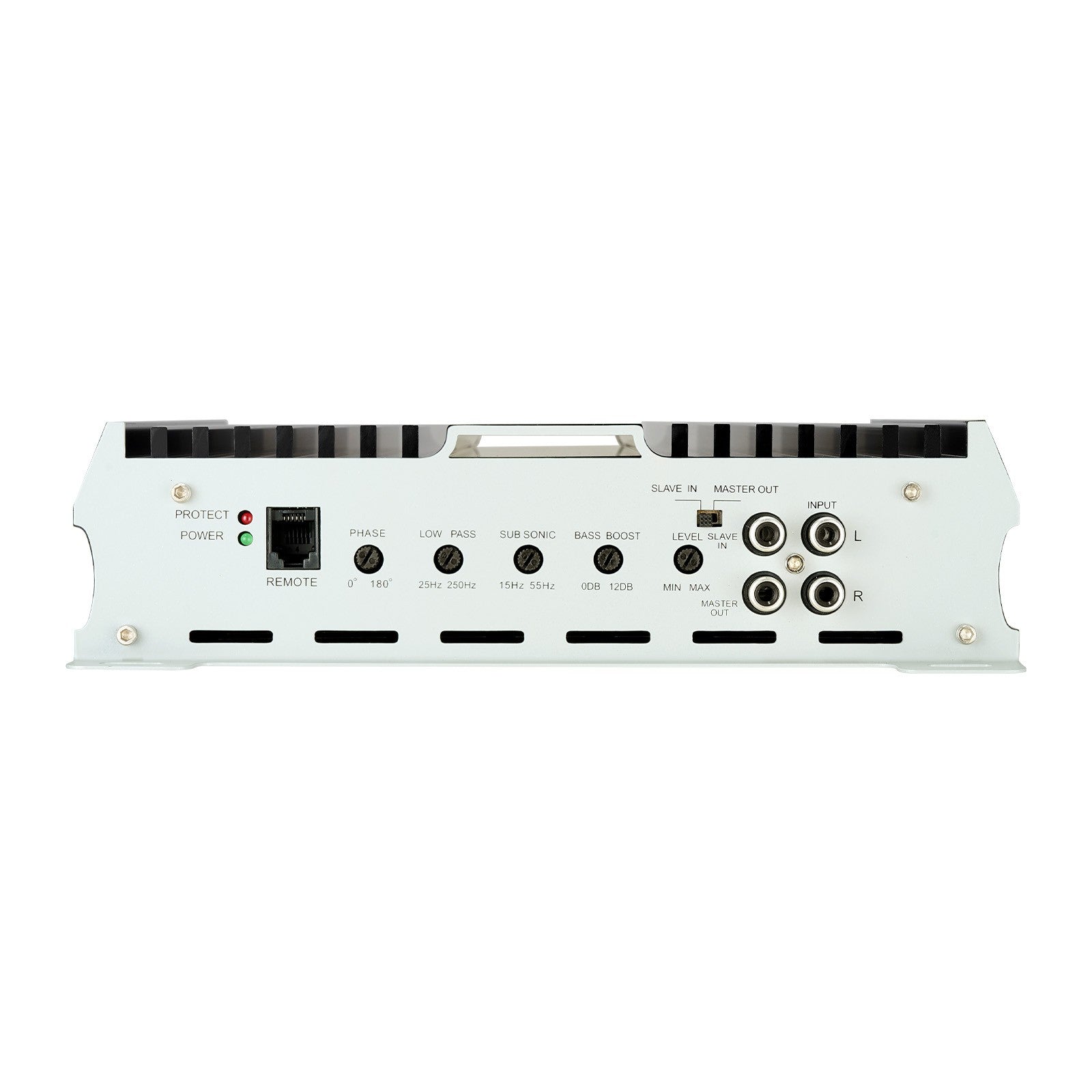 Uimoso Monoblock Class D Car Amplifier for Subwoofers, 1200W RMS, 1/2/4 Ohm
