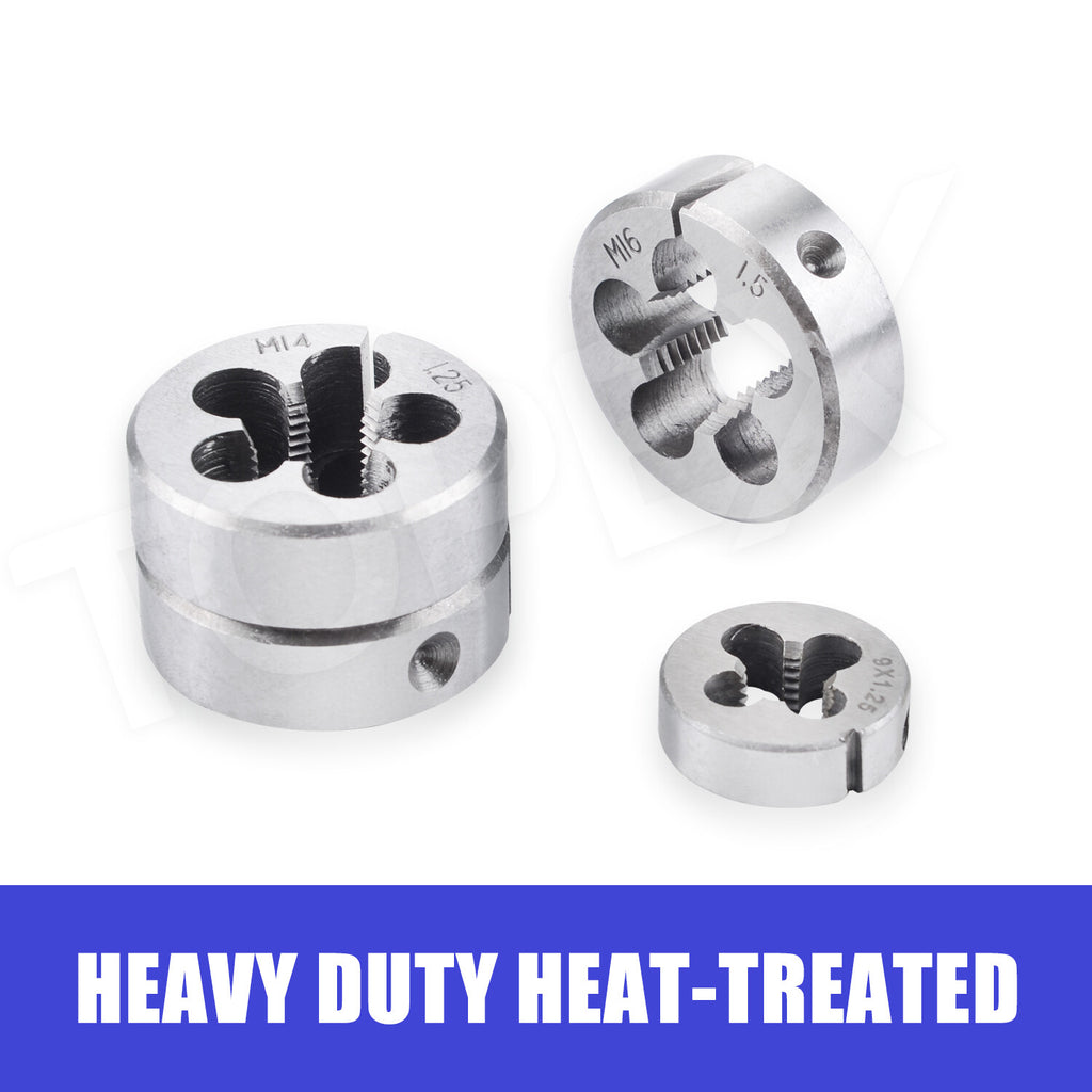 118pc Tap & Die Set – Metric Screw Thread Drill Kit M2-M18