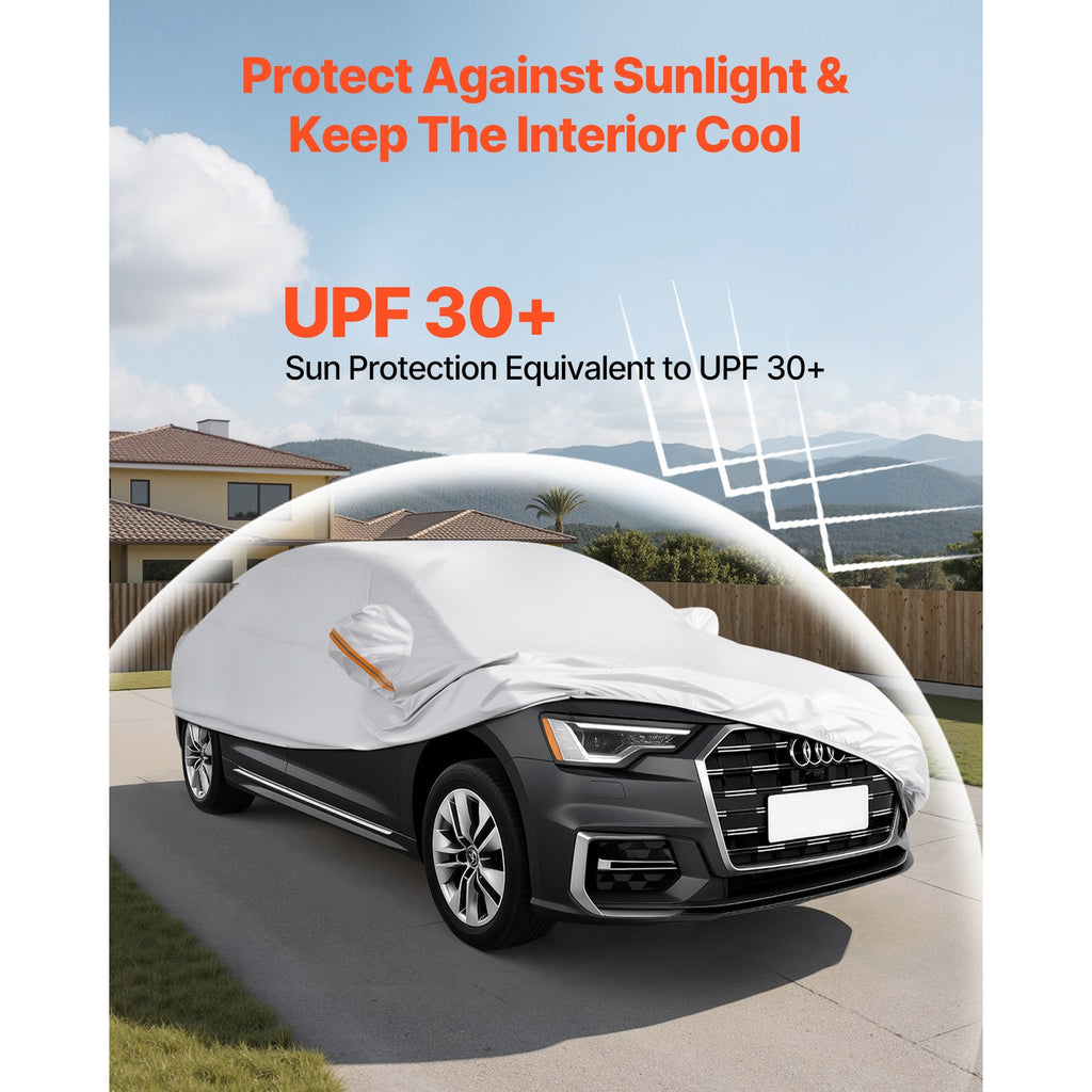 Uimoso Protective Car Cover for Full-Size European Sedans - Weather Resistant