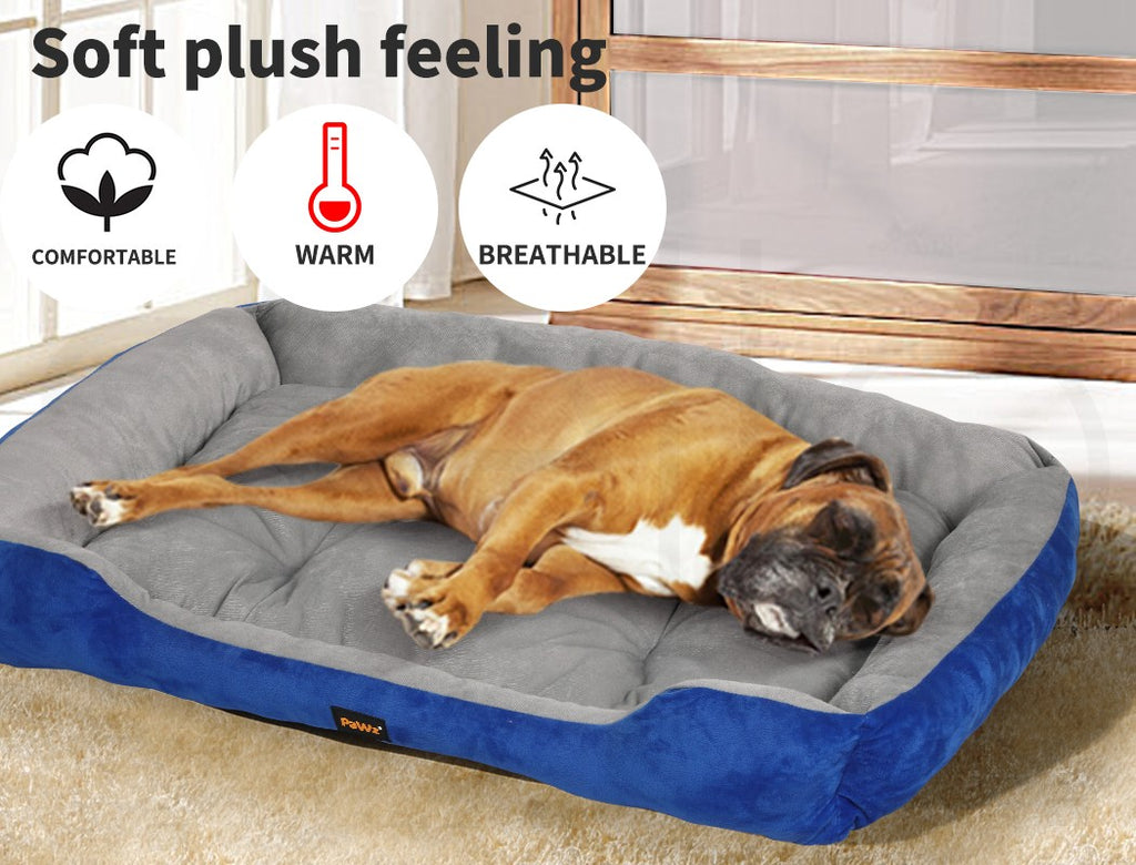 Pawz Dog & Cat Bed – Extra Large Calming Floor Mat, Washable