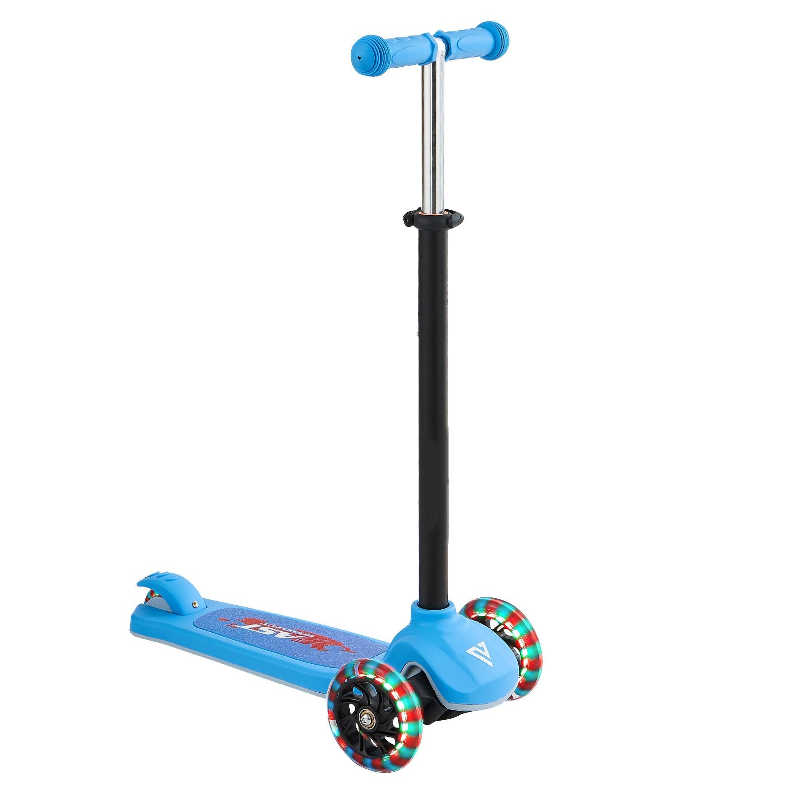 Uimoso Kick Scooter for Kids Ages 3+ with 3 Wheels, Adjustable Height, Blue
