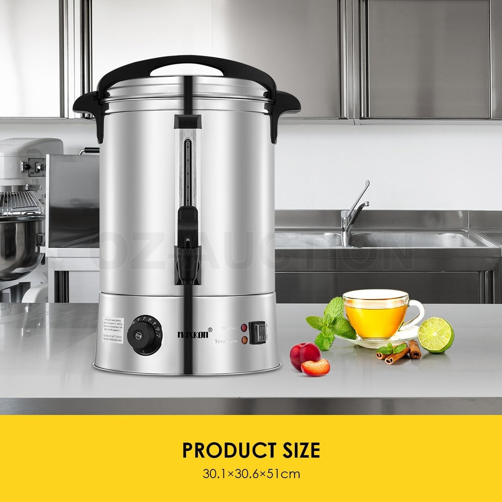 Maxkon 15L Hot Water Urn Instant Dispenser Boiler Dual Layer Stainless