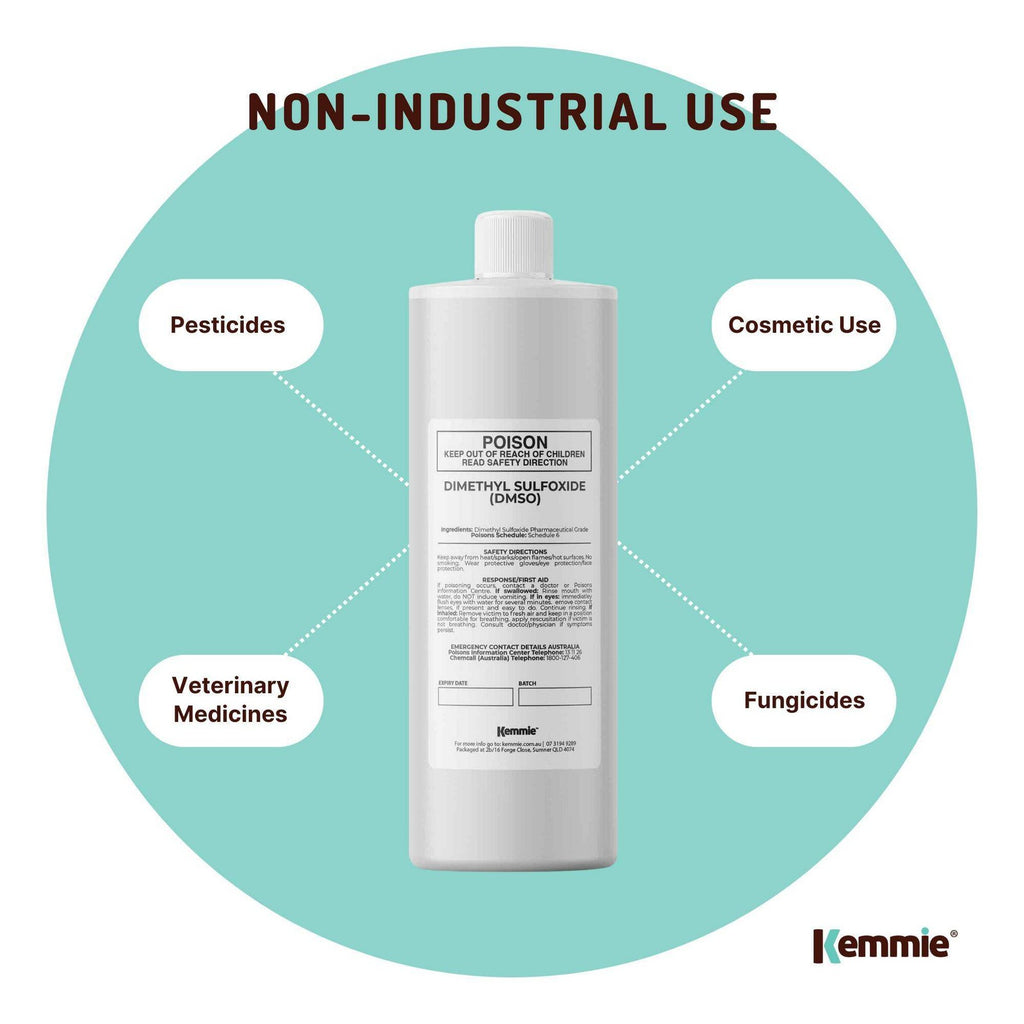 Dimethyl Sulfoxide DMSO Liquid 99.9% High Purity Solvent