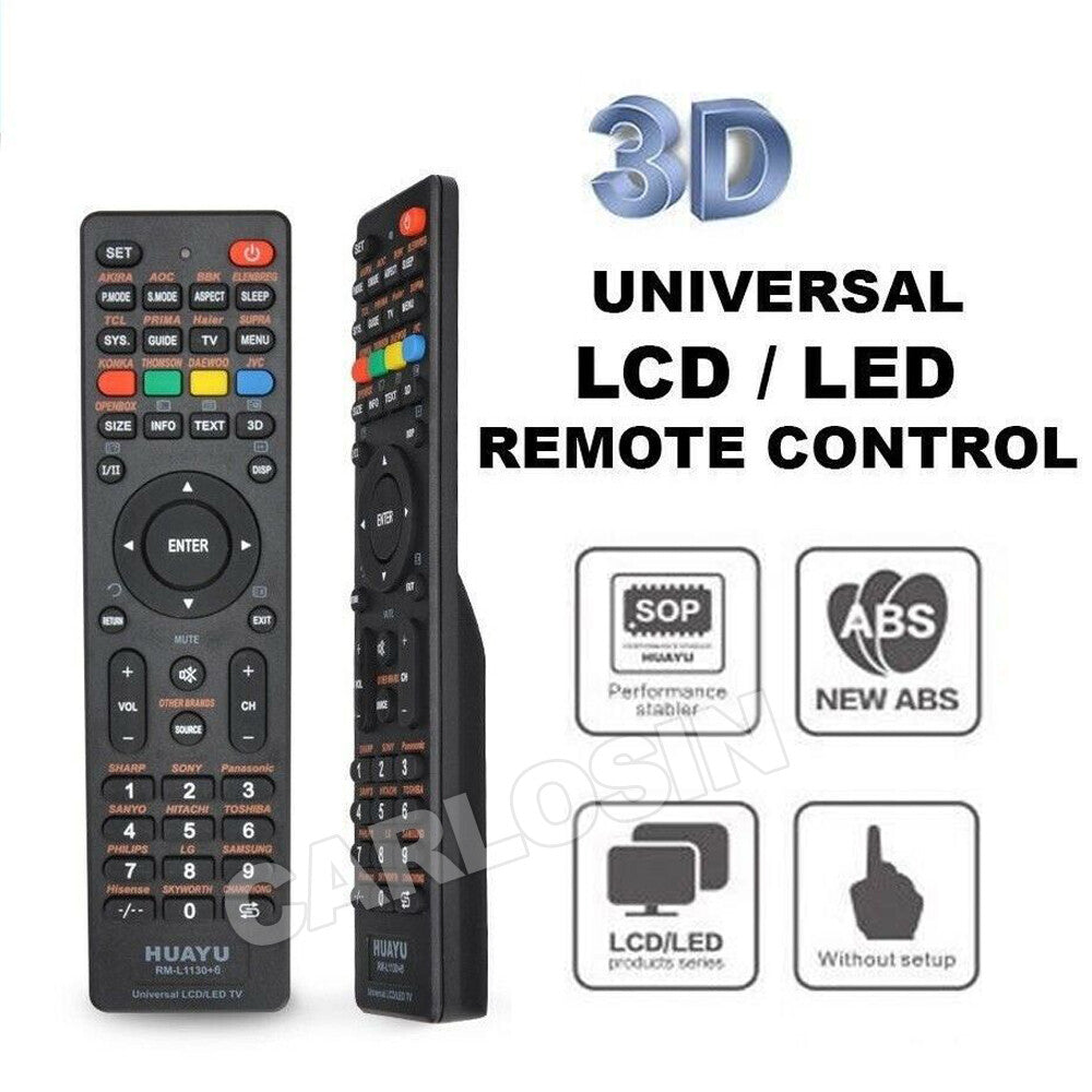 Universal TV Remote Control LCD LED for Sony Samsung LG Panasonic AU