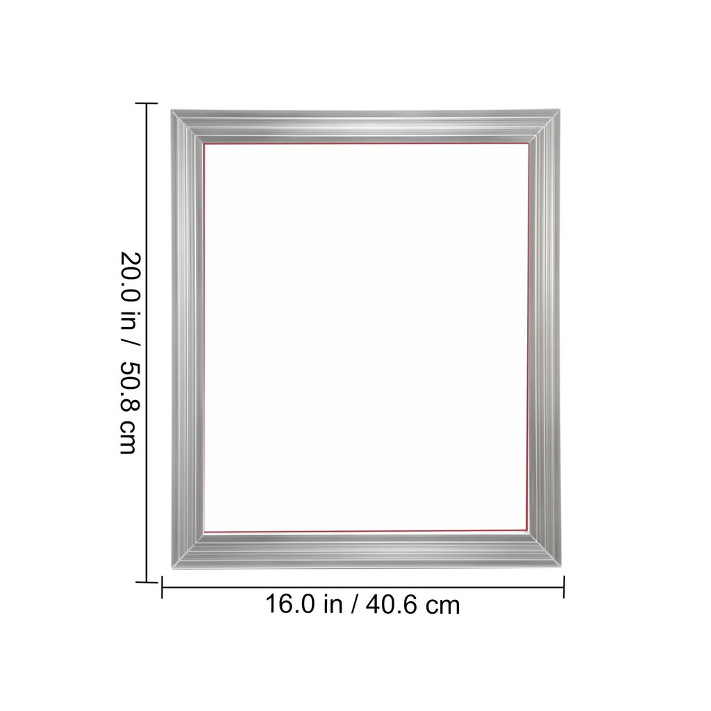 Uimoso Screen Printing Silk Screen Printing Frame 16x20in 110 Count Mesh 6pcs