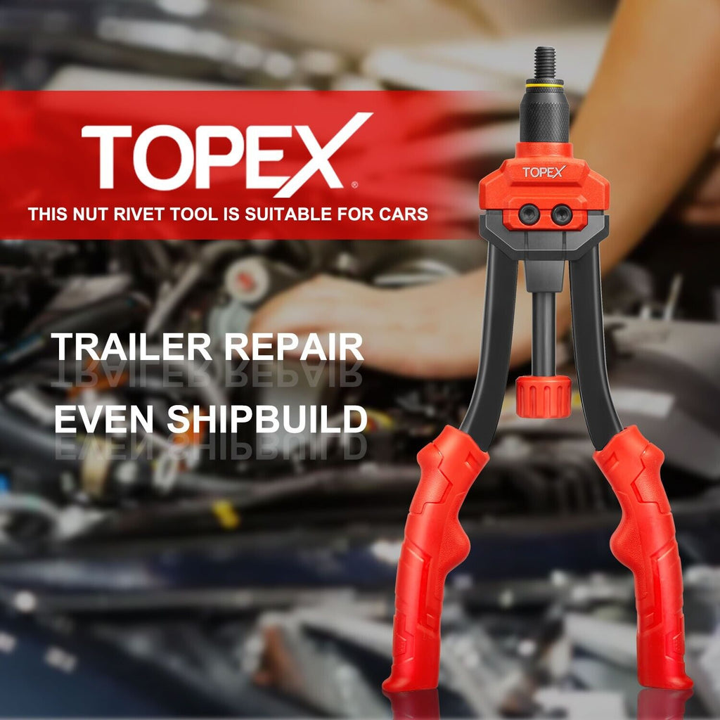 160pc Nut Rivet Gun – Heavy Duty Riveter M3-M12