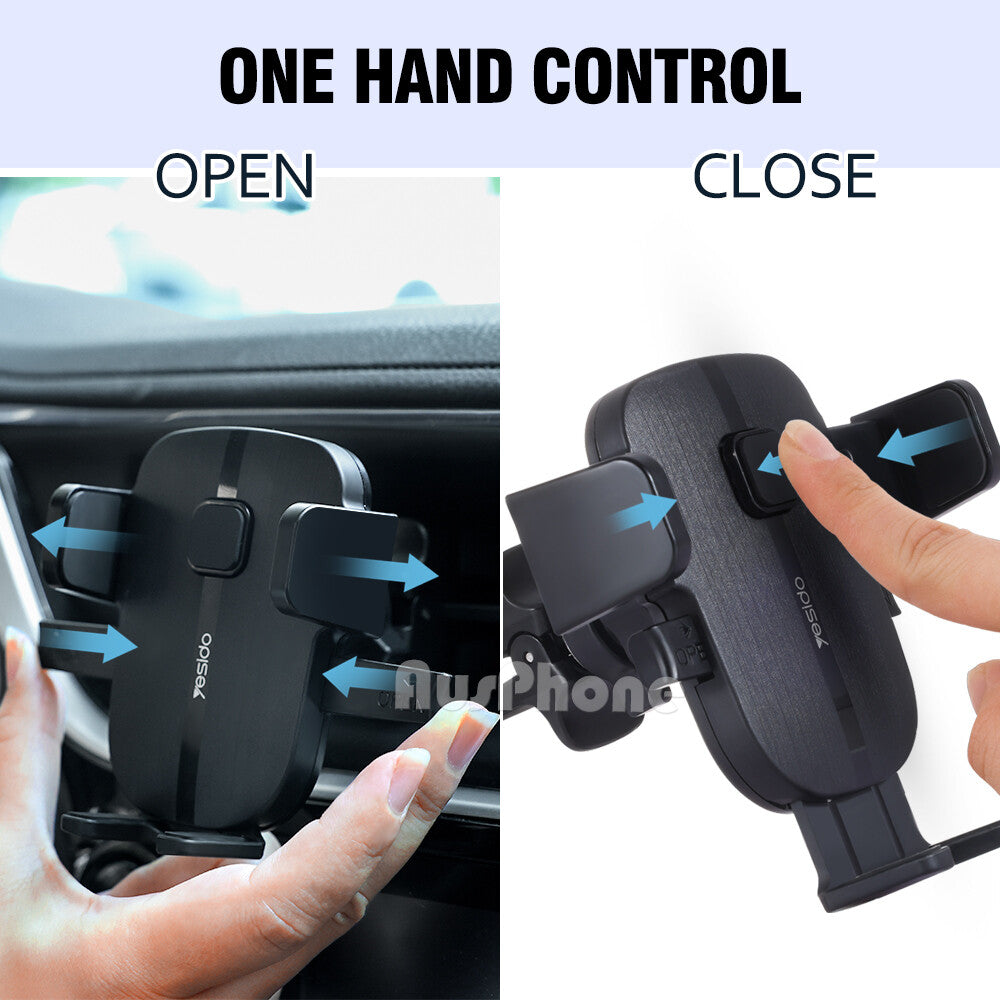 Car Phone Holder Vent Mount 360° Rotation for iPhone Samsung