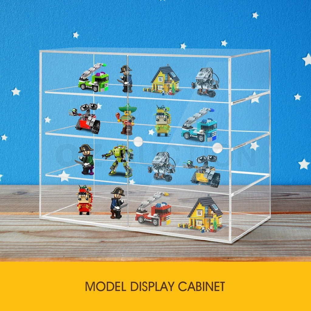 Acrylic 4-Tier Bakery Display Cabinet – Cakes, Donuts & Pastries, 5mm