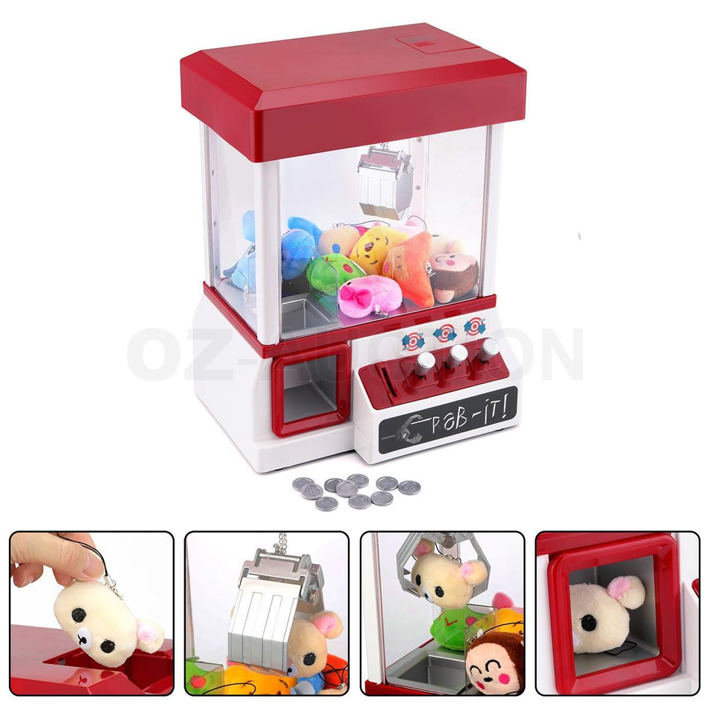 Carnival Arcade Claw Machine – Candy Grabber Prize Game for Kids