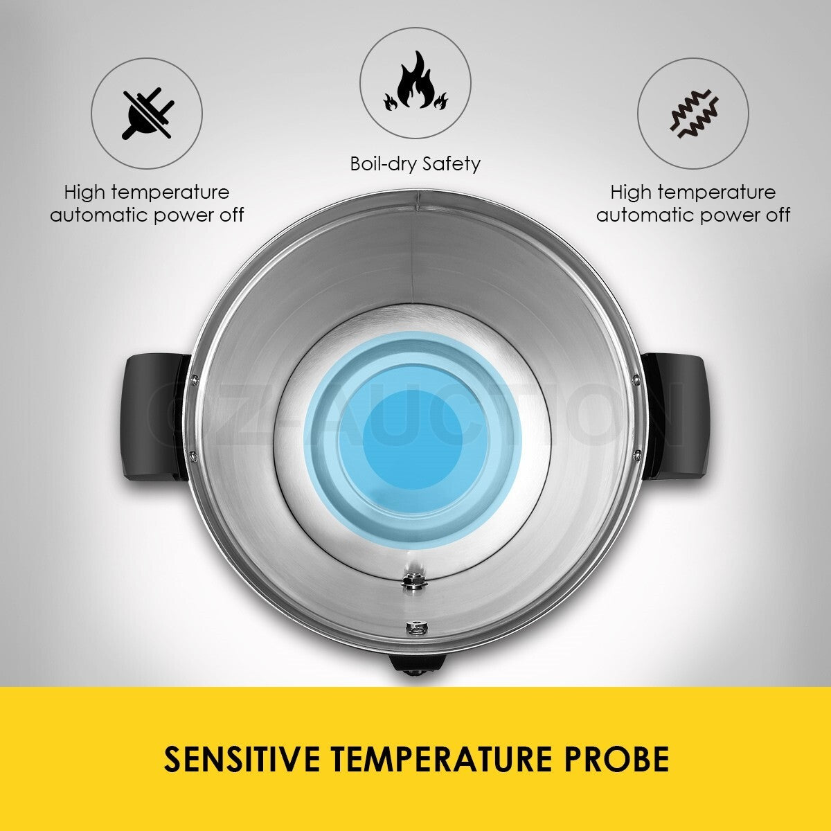 Maxkon 15L Hot Water Urn Instant Dispenser Boiler Dual Layer Stainless