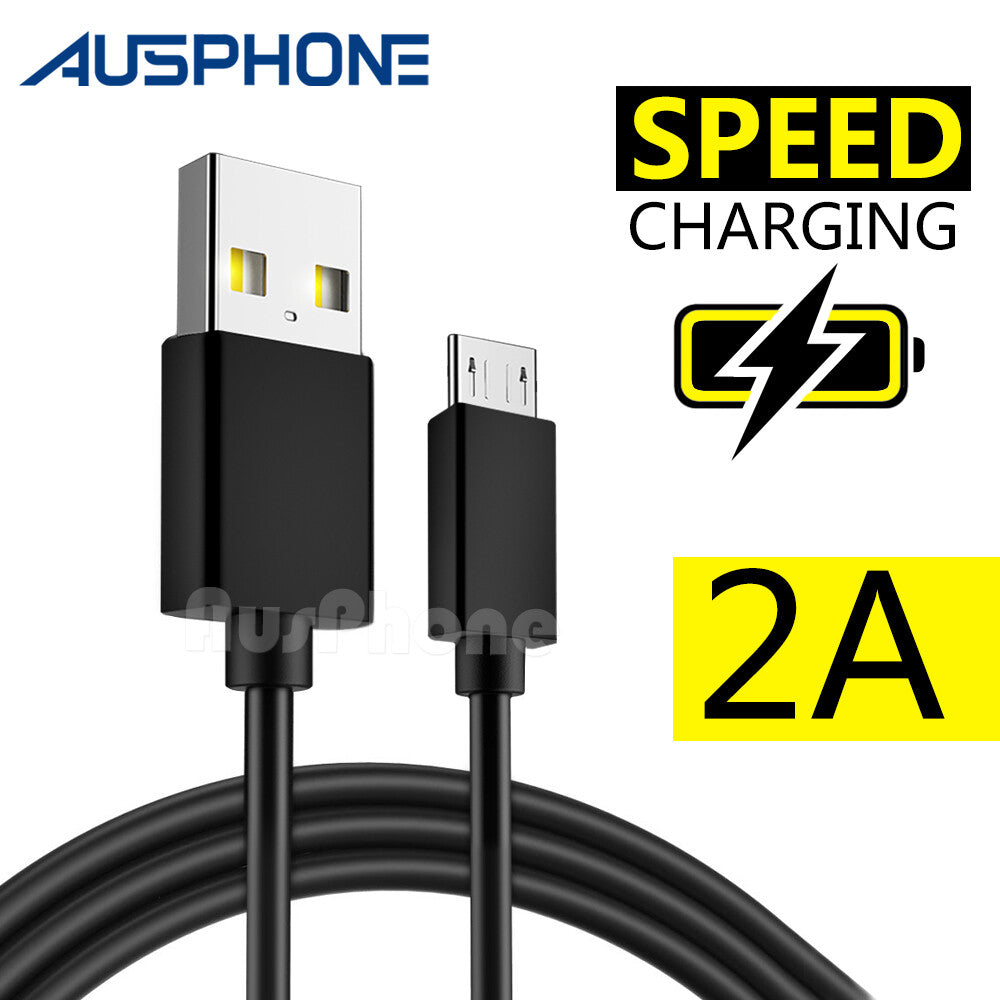 2M Micro USB Charging Cable for Samsung Galaxy Nokia HTC