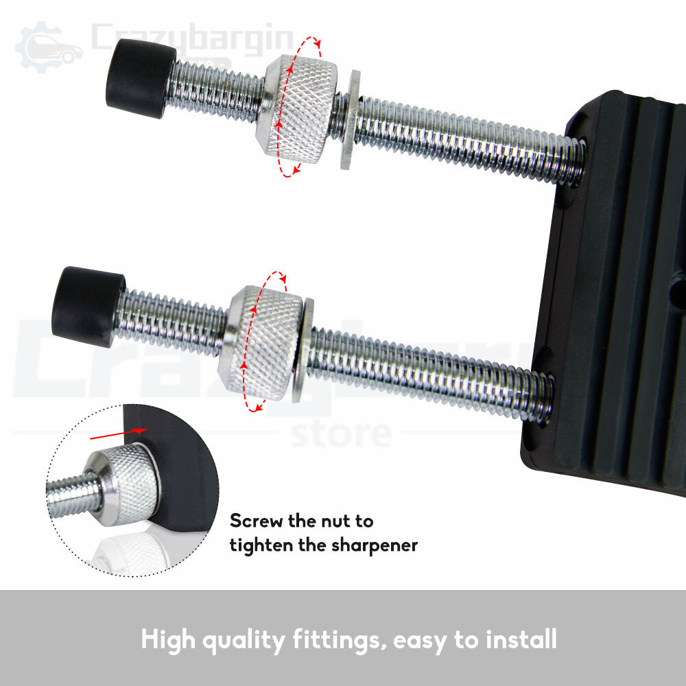 Double-Sided Diamond Sharpening Stone – Kitchen Knife Whetstone