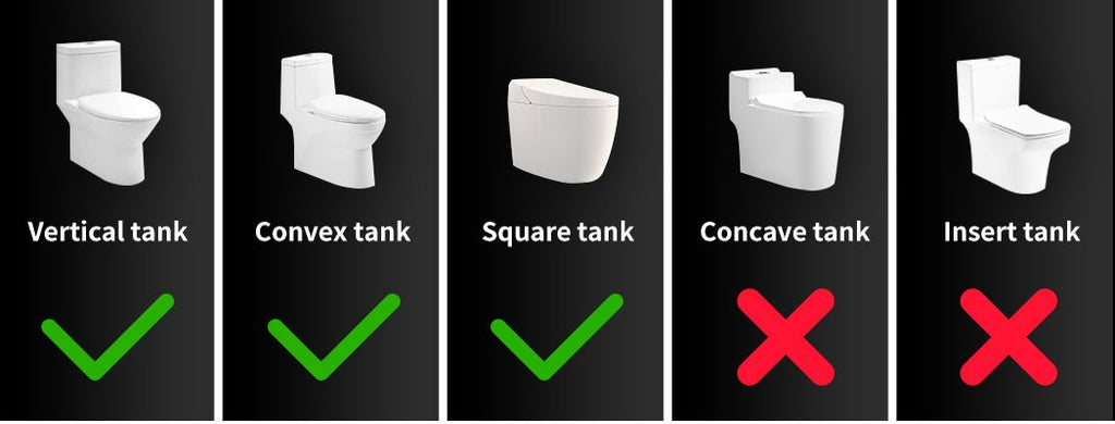 Electric Bidet Toilet Seat – LED Night Light, Remote & Antibacterial