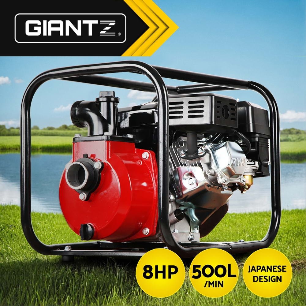 2" High Pressure Petrol Water Pump 8HP Transfer Fire Irrigation