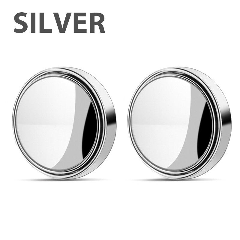 2x Blind Spot Mirror 360° Adjustable Wide Angle Car Mirrors