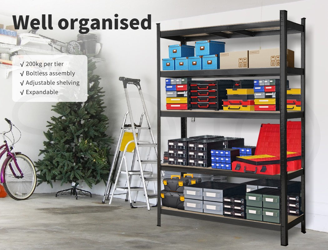 Traderight Steel Warehouse Shelving – Metal Pallet Storage 1.8x1.2m