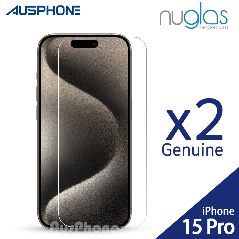 2x Tempered Glass Screen Protector for iPhone