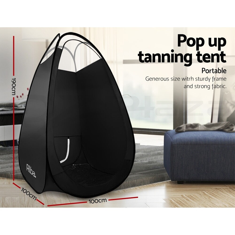 Alba. Spray Tan Tent Booth Pop Up Sunless Tanning Sun Care Carry Bag