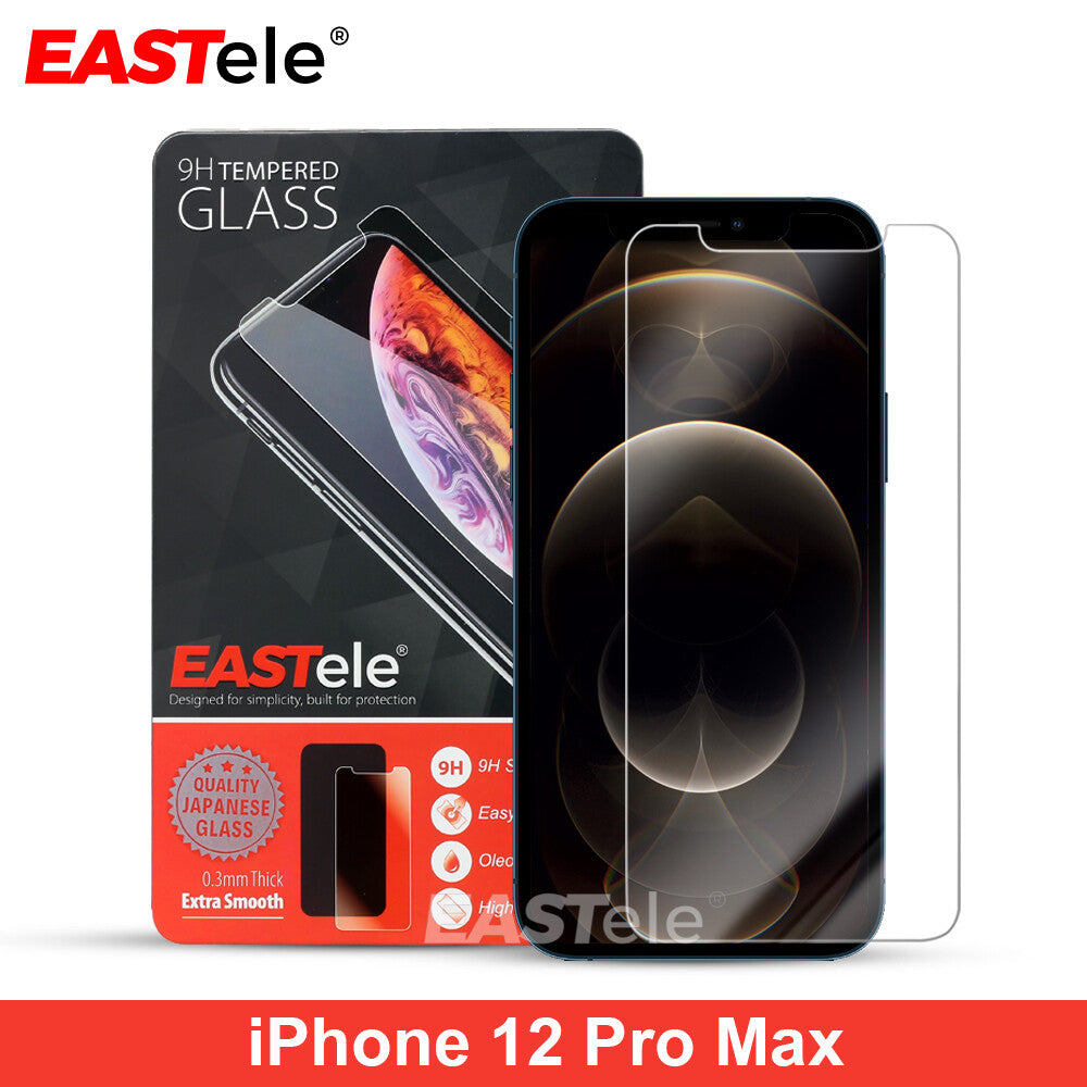 iPhone Tempered Glass Screen Protector for Pro and Max Models