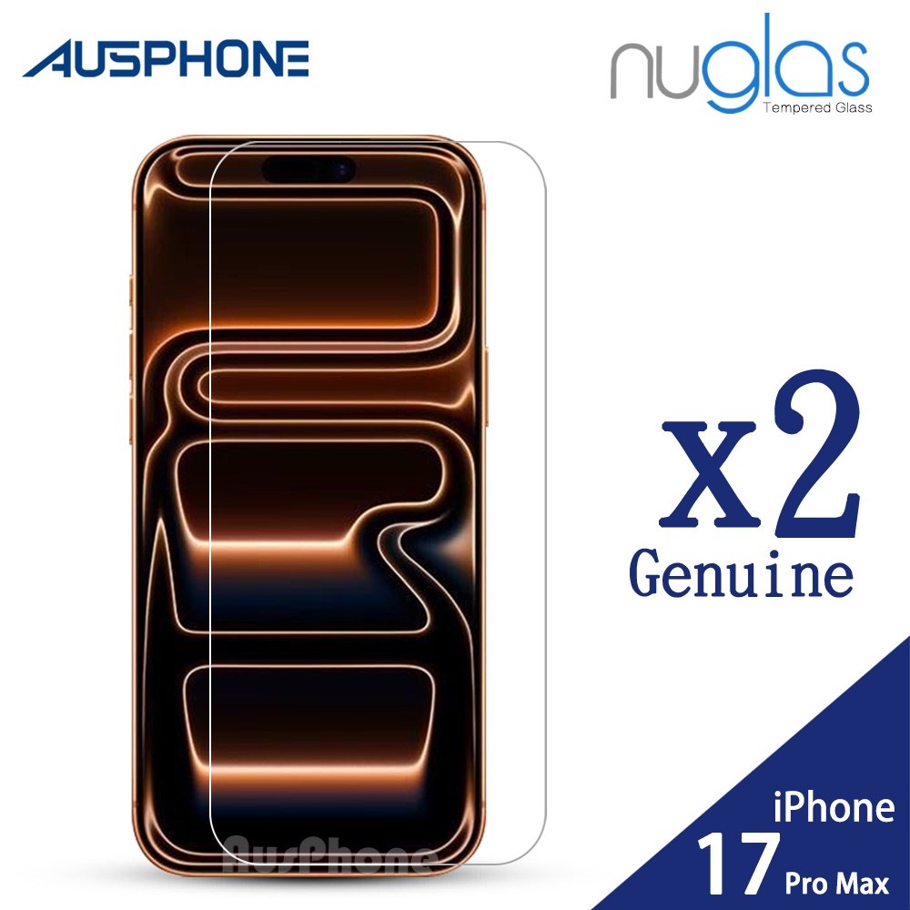 2x Tempered Glass Screen Protector for iPhone