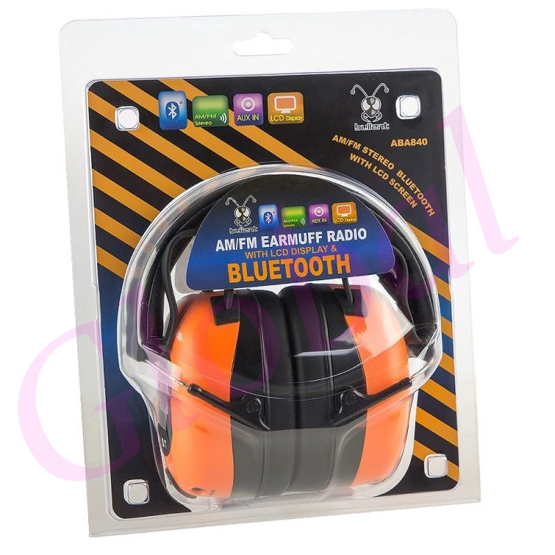 ABA840 BULLANT Headset – Multimedia Earmuffs with Bluetooth & Radio