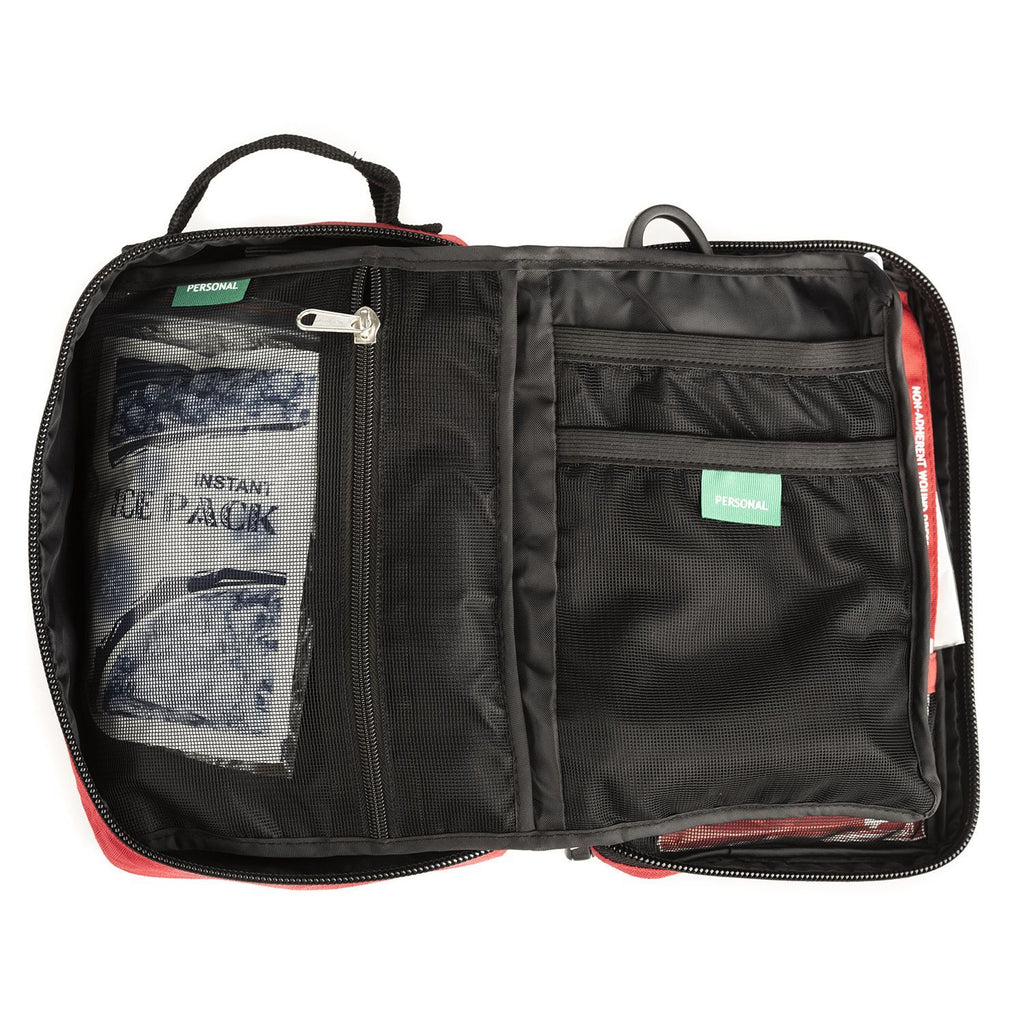 Survival First Aid Kit Workplace Compliant 140 pieces Compact Oz Design Kings