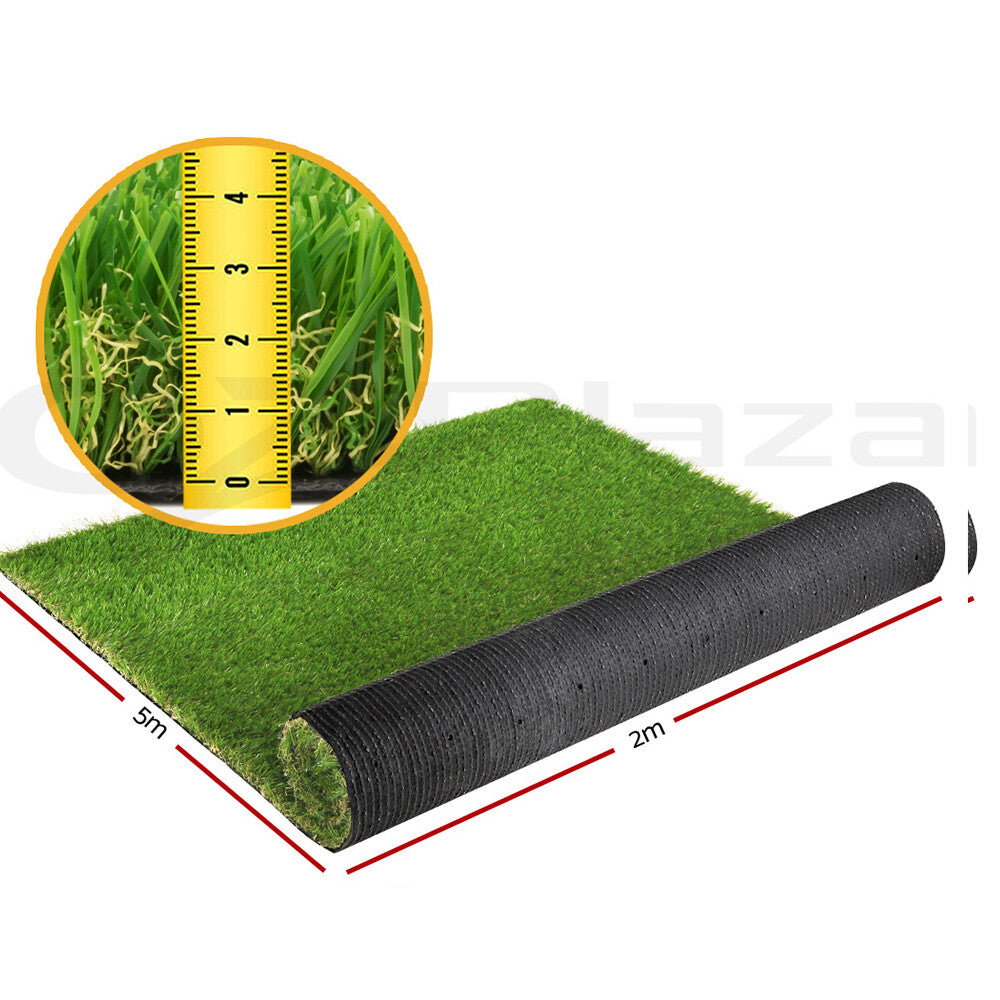 Turf 40mm Artificial Grass Synthetic Lawn 2x5m 4-Colour