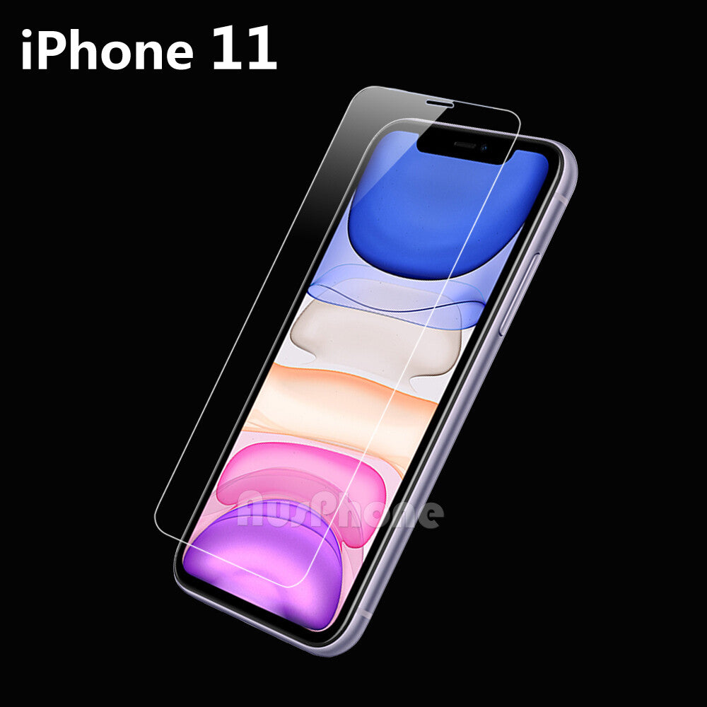 iPhone Tempered Glass Screen Protector Twin Pack