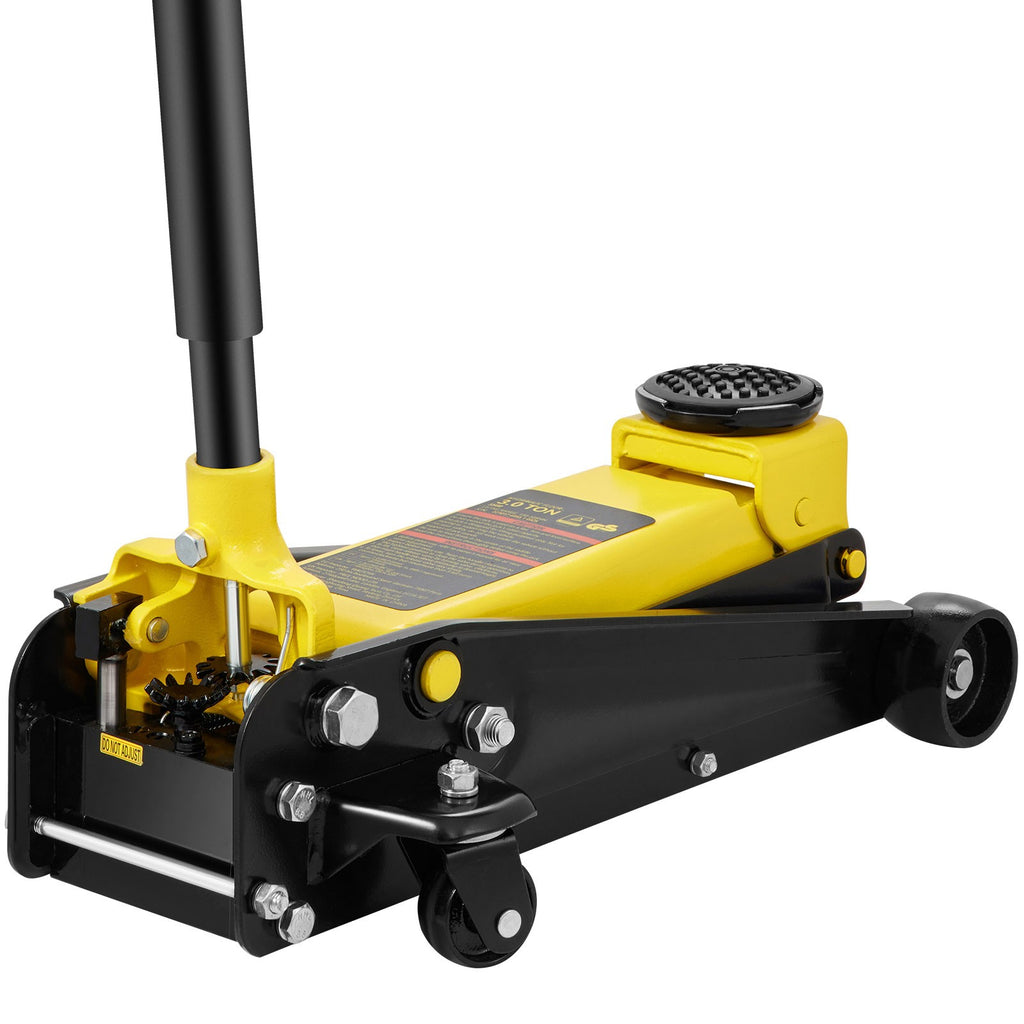 Uimoso Low Profile Floor Jack 3 Ton Heavy Steel Single Piston Hydraulic Pump