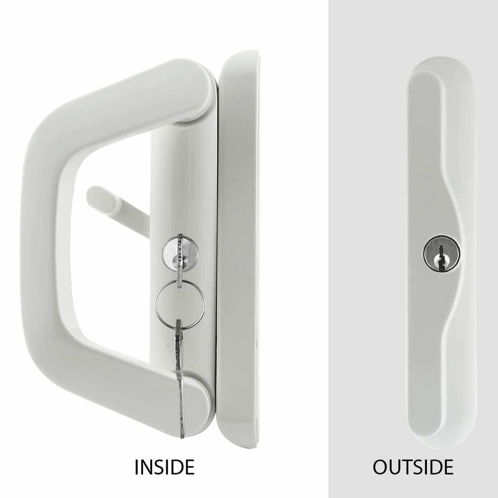 Sliding Door Lock Handle Security Hardware with Keys