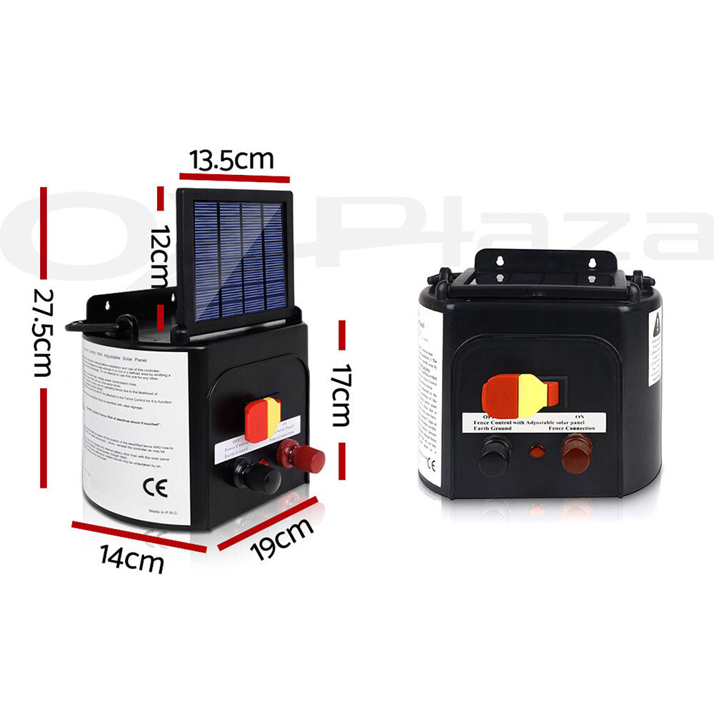 3km Solar Electric Fence Energiser 0.1J Farm Animal