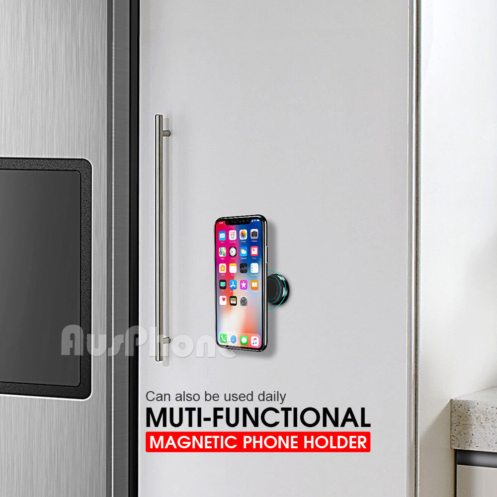 2x Dashboard Magnetic Car Phone Holder Secure Mount