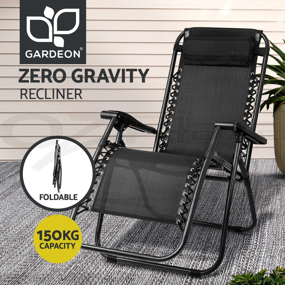 Zero Gravity Sun Lounge Chair Outdoor Folding Recliner