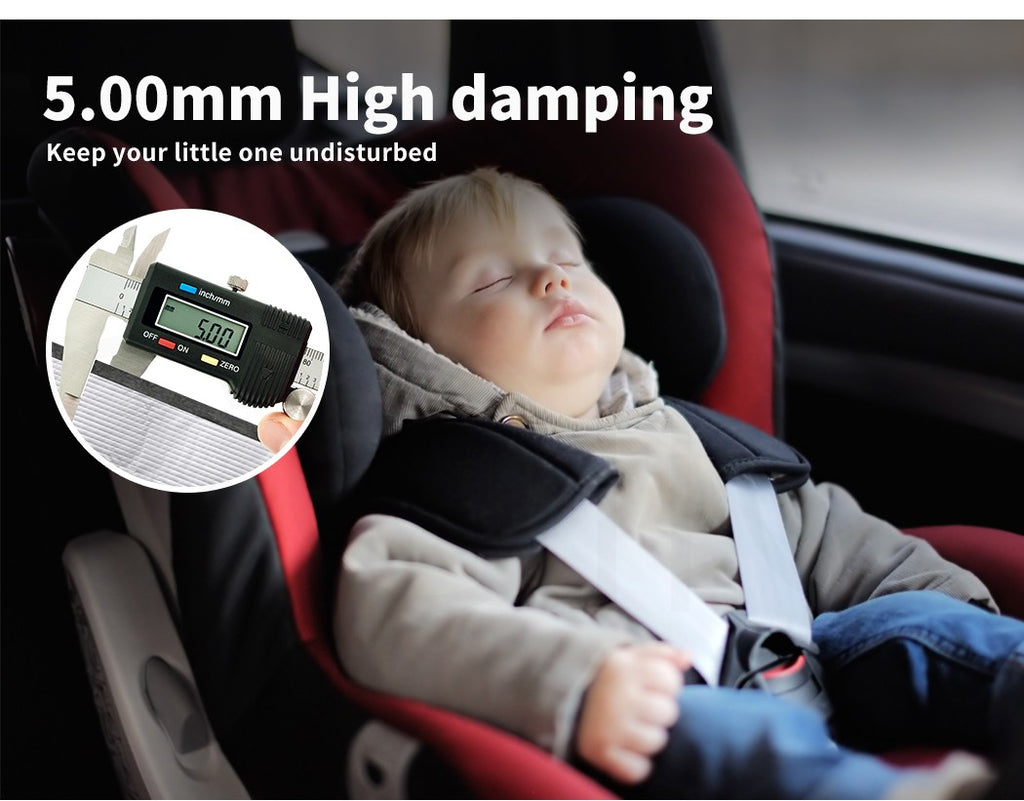 4.5sqm Car Sound Deadener – 5mm Foam Heat & Noise Insulation Mat