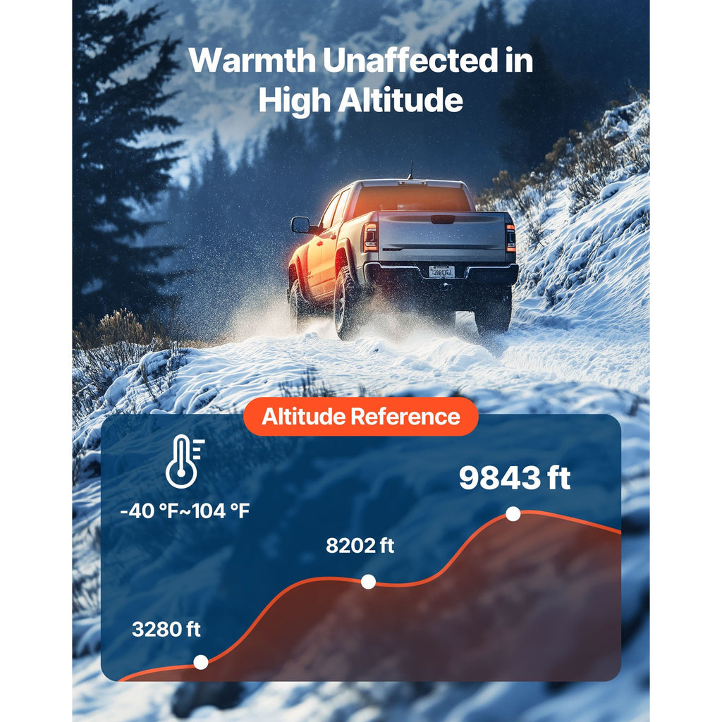 Uimoso Diesel Air Heater 8 kW 12-24 V with 10L Fuel Tank for Parking and Heating