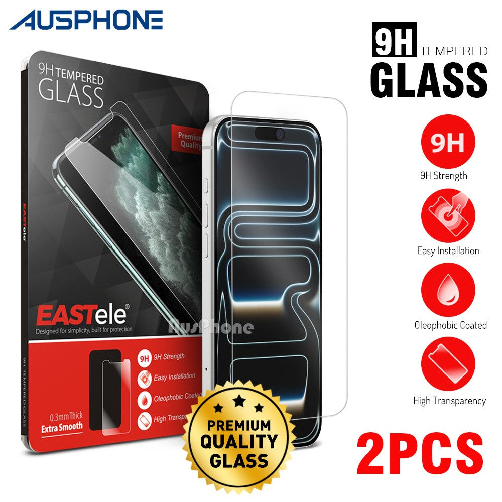 iPhone Tempered Glass Screen Protector for Pro and Max Models