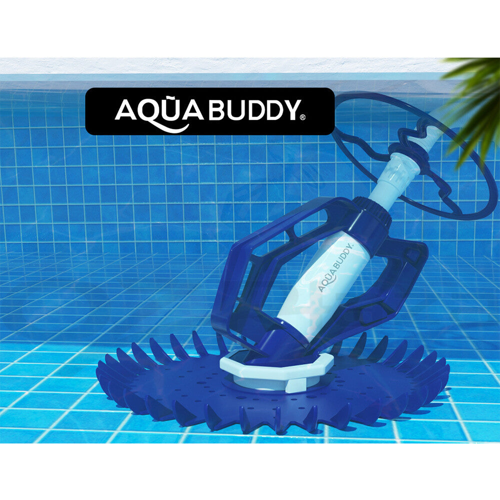 Aqua Buddy Pool Cleaner Automatic Vacuum Suction 10M Hose