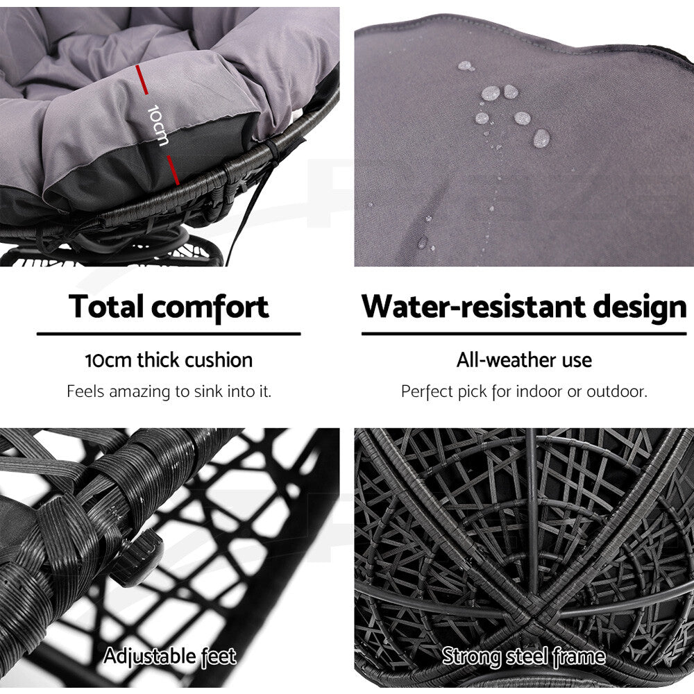 4 Tier Square Solar Water Fountain Feature