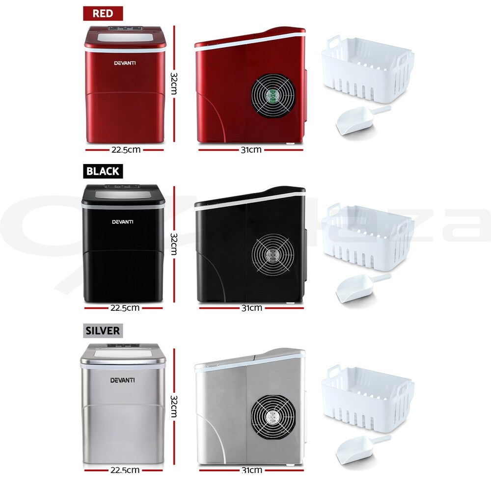 Portable Ice Maker Ice Cube Machine Countertop Party