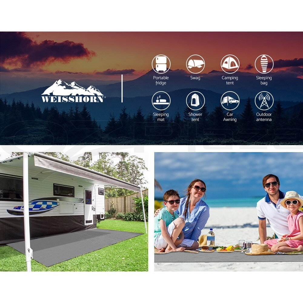 5x2.5M Annex Matting 600GSM Floor Mat Mesh Caravan Camping
