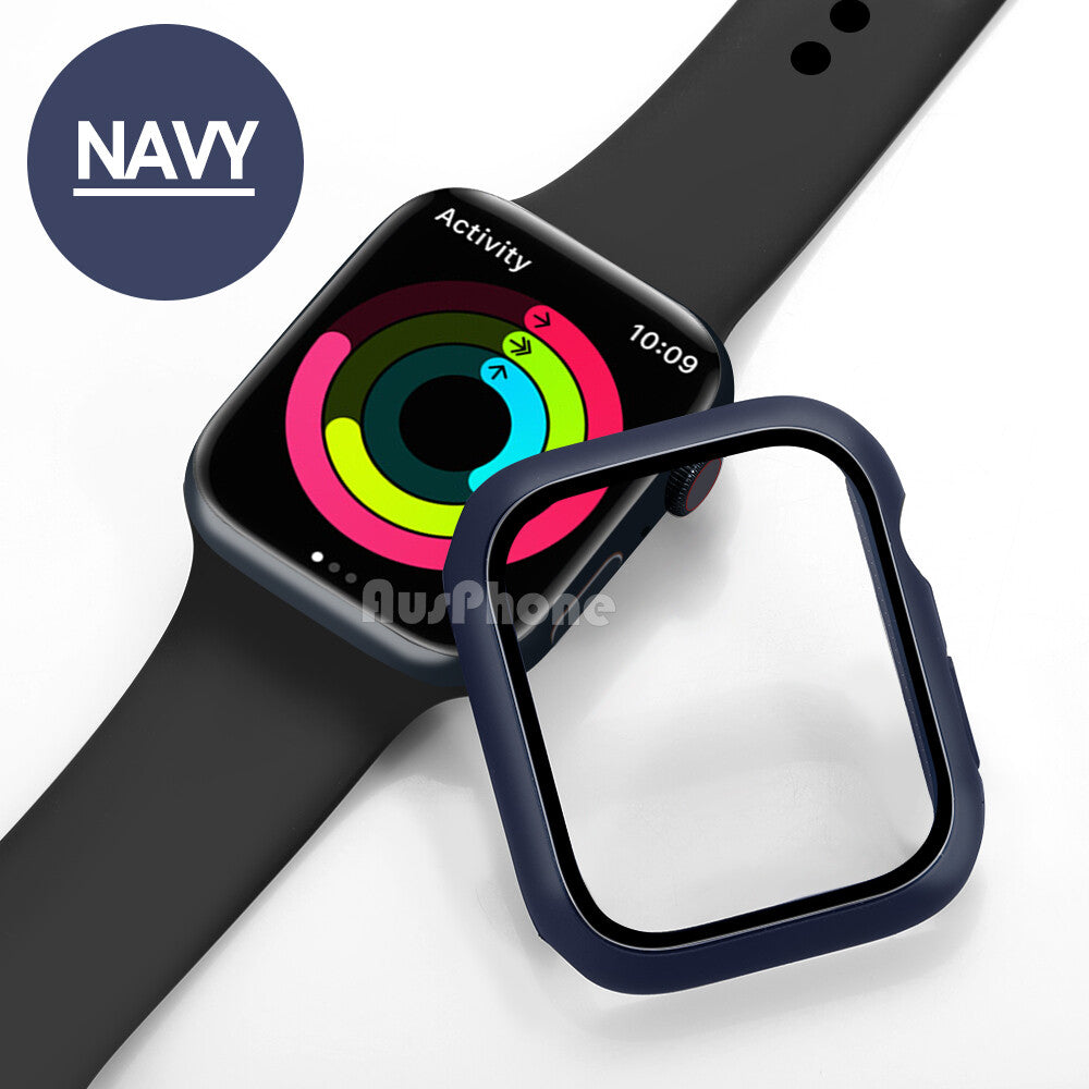 Apple Watch Case Full Glass Cover 40–49mm