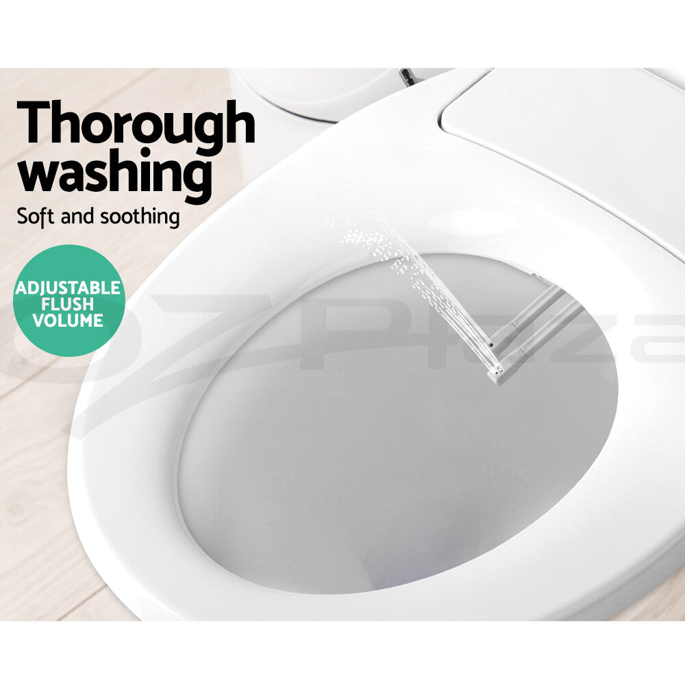 Non-Electric Bidet Toilet Seat Auto Water Spray Knob Control