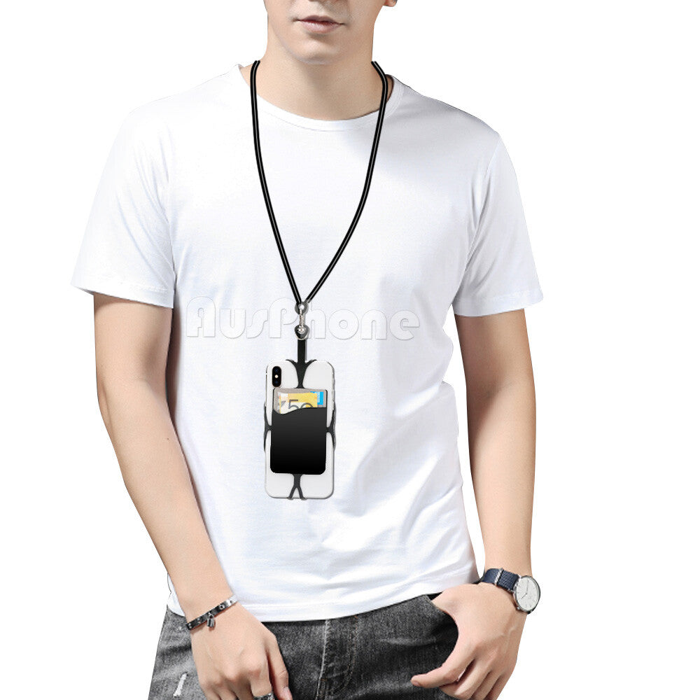 Cell Phone Lanyard Detachable Neck Strap with Case