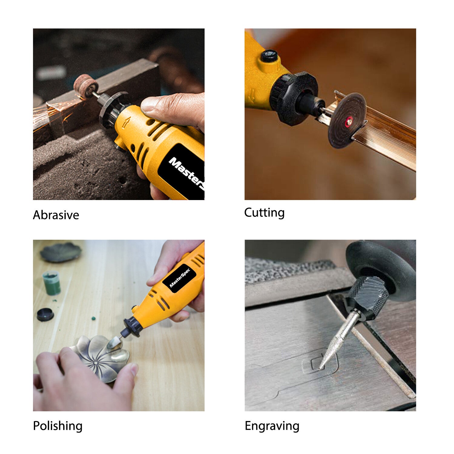 Rotary Tool Kit – Grinder, Polisher & Chainsaw Sharpener