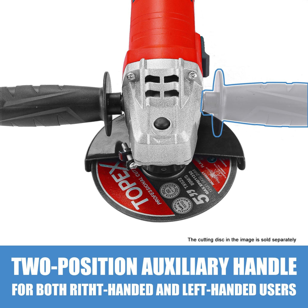 900W Angle Grinder – 125mm Heavy Duty with Side Handle